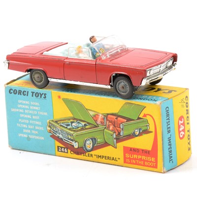 Lot 300 - Corgi Toys 246 Chrysler Imperial boxed