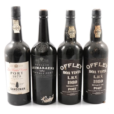 Lot 251 - Four bottles of assorted vintage port
