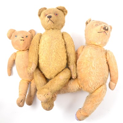 Lot 336A - Early 20th and mid-century teddy bears and Pelham Puppet.