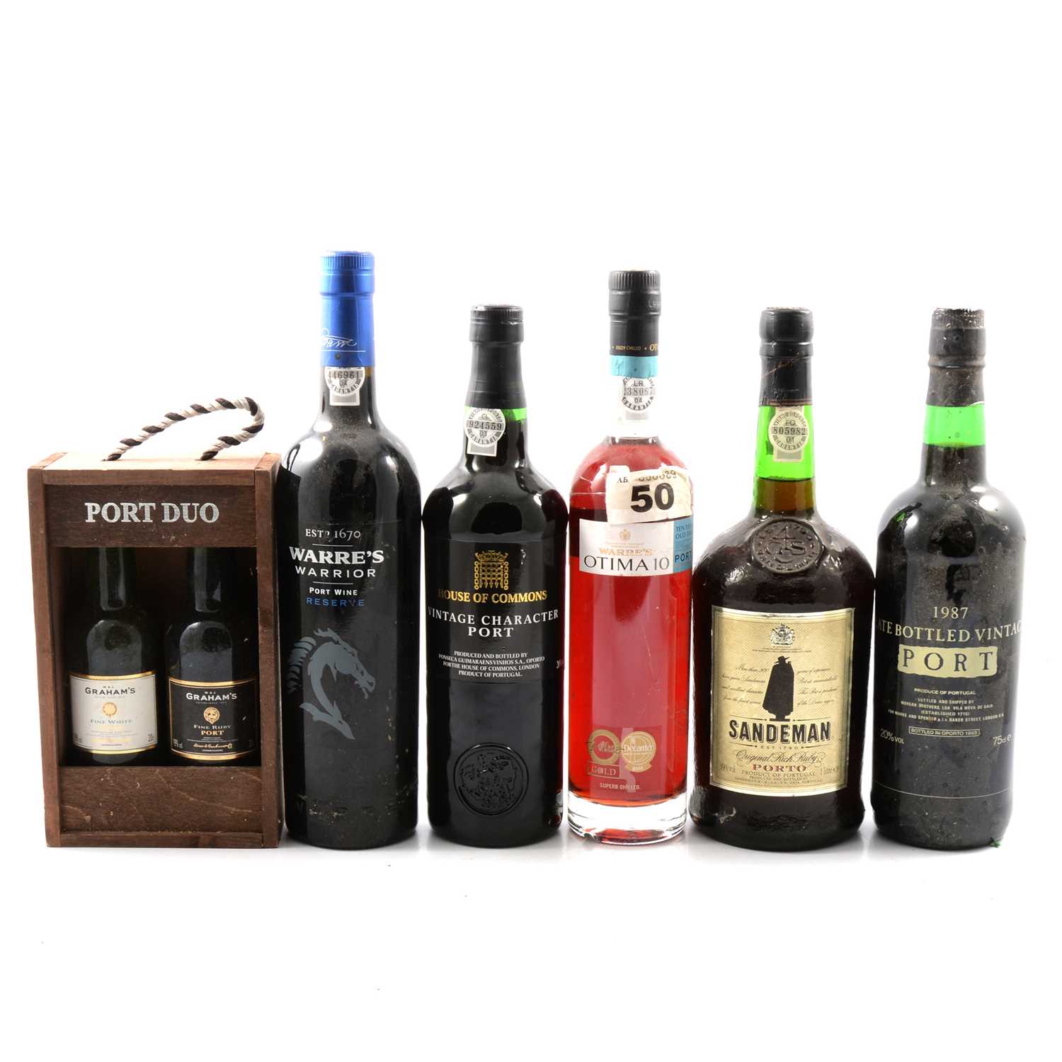 Lot 256 - Selection of Ports, Warre's, Graham's, Sandeman and others