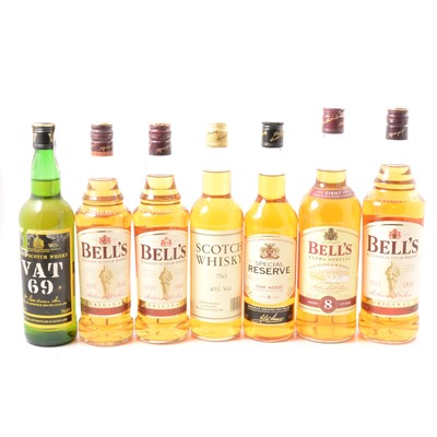 Lot 259 - Assorted blended whiskies
