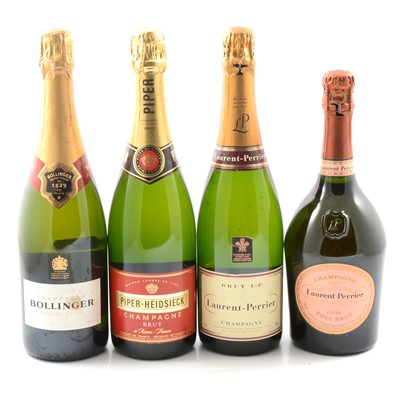 Lot 228 - Four assorted bottles of champagne