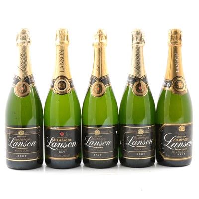 Lot 229 - Lanson, Brut champagane, five assorted bottles