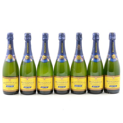 Lot 227 - Heidsieck & Co, Monopole, Brut champagne, seven bottles