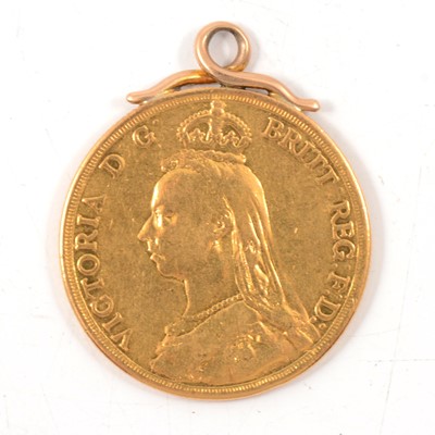 Lot 95 - A Gold Double Sovereign.