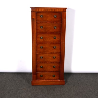 Lot 405 - Gun cabinet designed as a Wellington chest