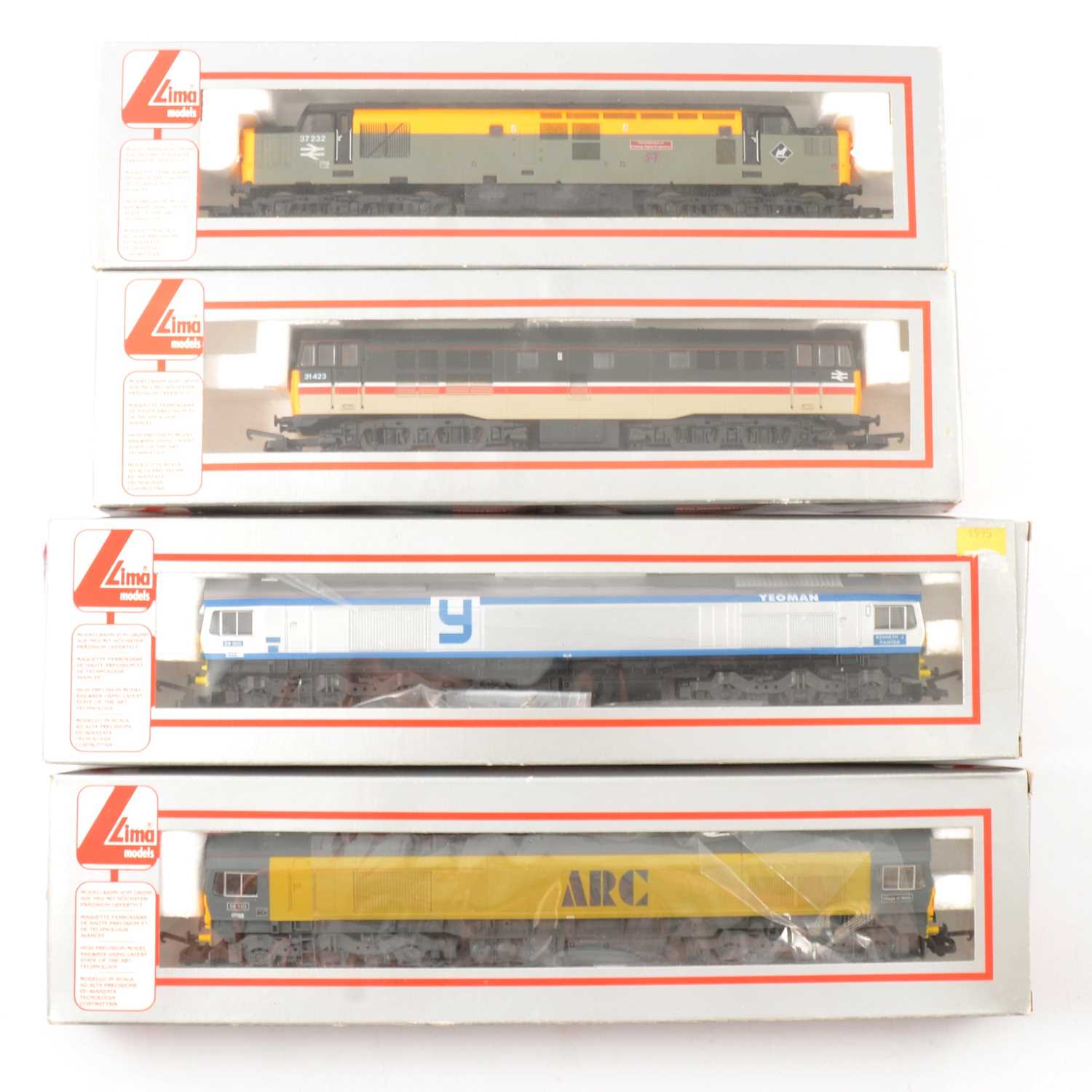 Lot 179 - Four Lima OO gauge diesel locomotives including 'The Institution of Railway Signal Engineers