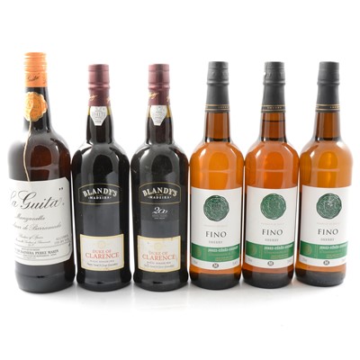 Lot 271 - Assorted bottles of brandy, cognac, Madeira, Sherry, etc