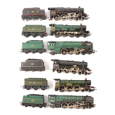 Lot 135 - Six Hornby OO gauge model railway locomotives, all loose.