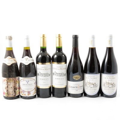 Lot 238 - Seventeen bottles of French red wine