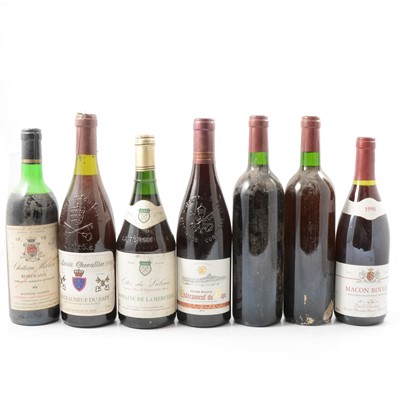 Lot 239 - Twenty bottles of assorted French red wine