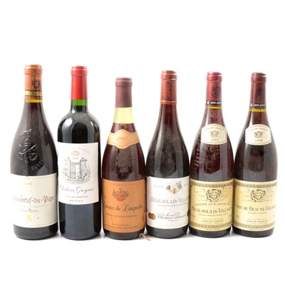 Lot 239 - Twenty bottles of assorted French red wine