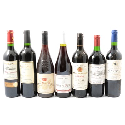 Lot 240 - Twenty bottles of assorted French red wine