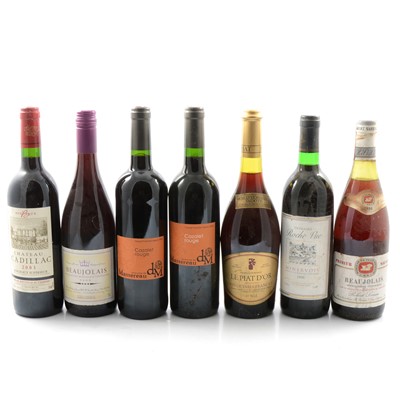 Lot 240A - Twenty bottles of assorted French red wine