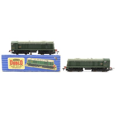 Lot 160 - Two Hornby Dublo OO gauge model railway diesel-electric locomotives