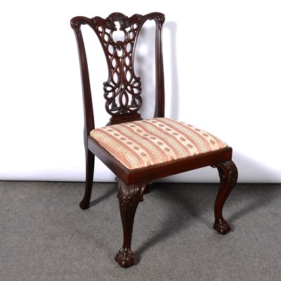 Lot 326 - Georgian mahogany dining chair