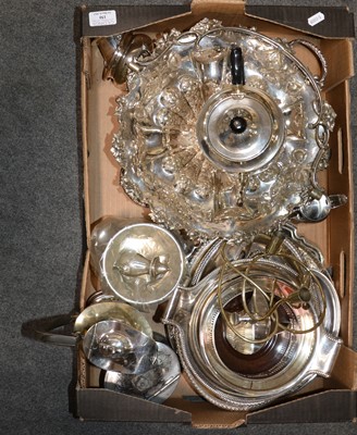 Lot 150 - A collection of silver-plated wares