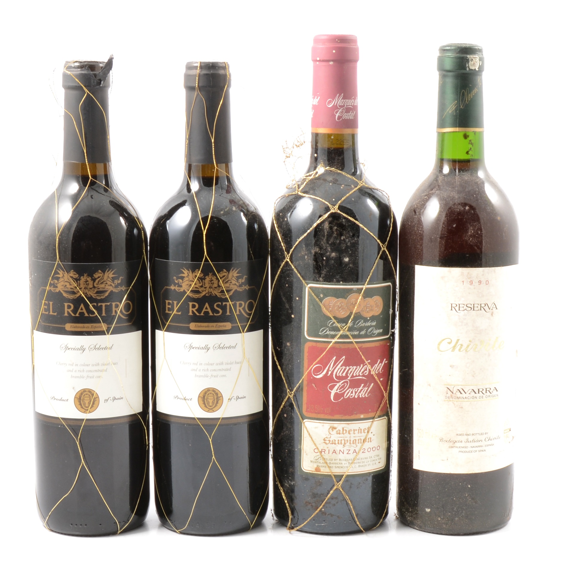 Lot 247 Twenty two bottles of assorted Spanish red