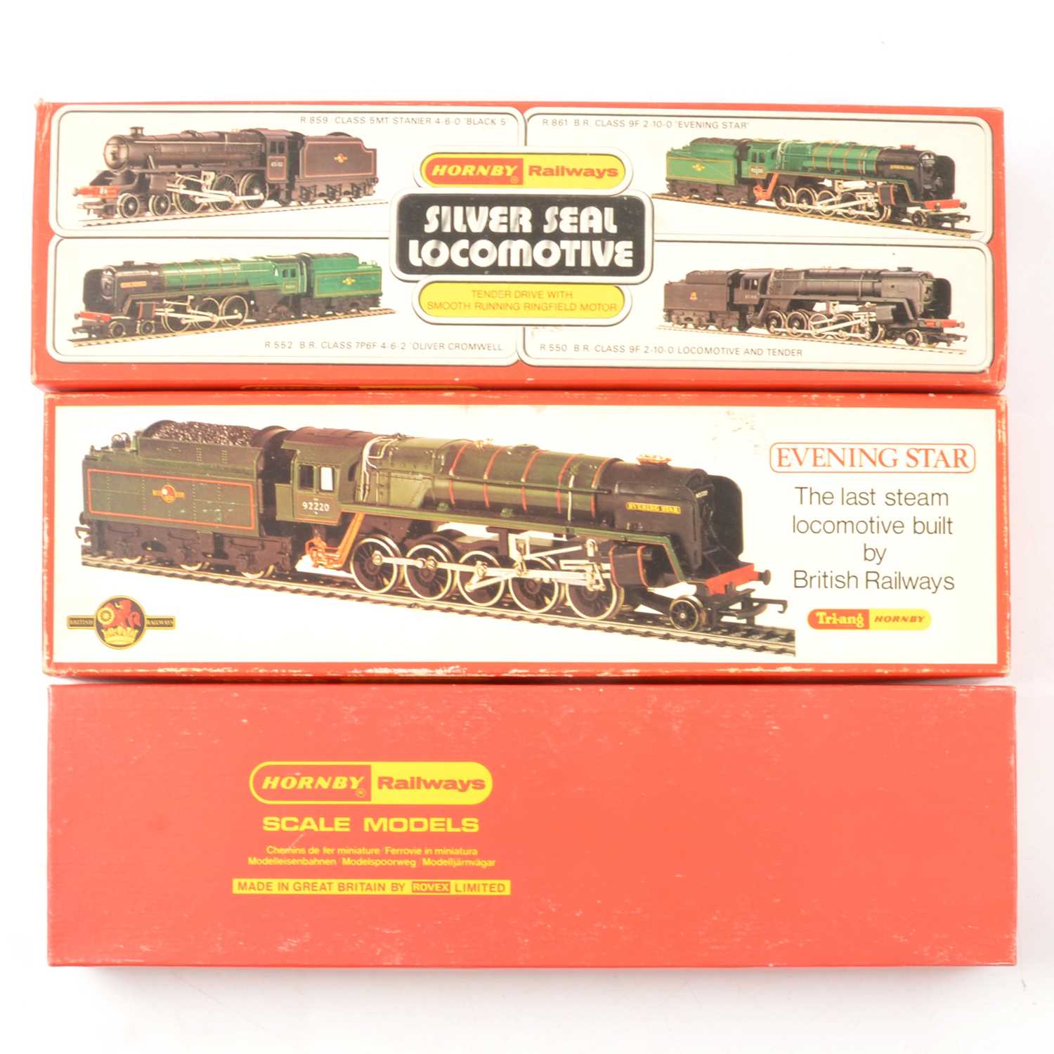 Lot 154 - Three Hornby OO gauge model railway locomotives.