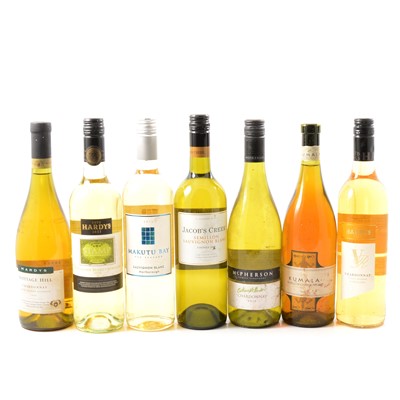Lot 234 - Twenty five bottles of assorted Australian and New Zealand white table wine