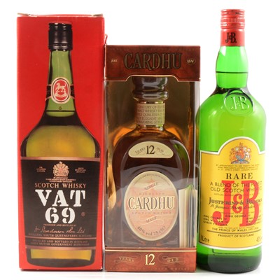 Lot 264 - Three bottles of Scotch whisky