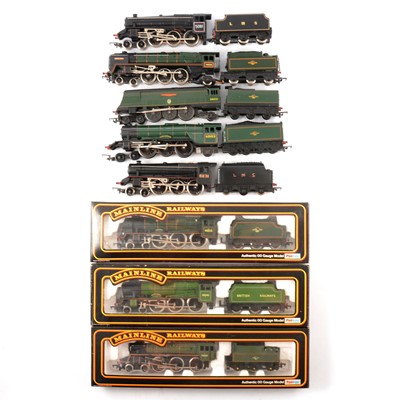 Lot 172 - Eight Mainline and Tri-ang OO gauge model railway locomotives