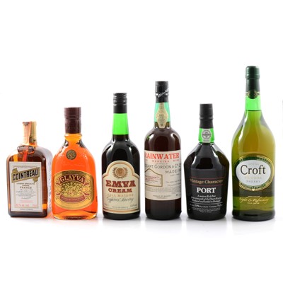 Lot 258 - Assorted sherries, liqueurs, and whiskies