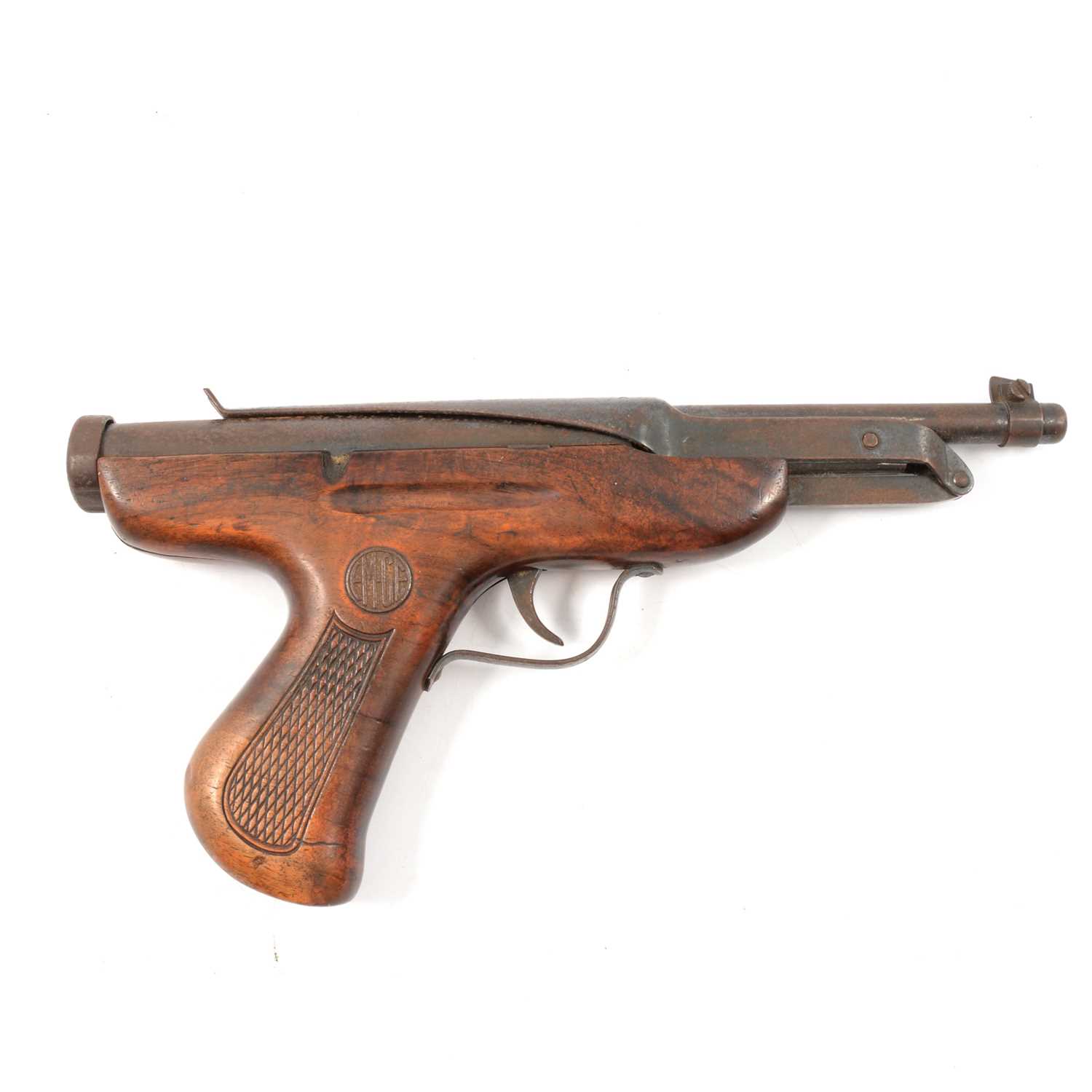 Lot 252 - Three air rifles and an Em-Ge air pistol.