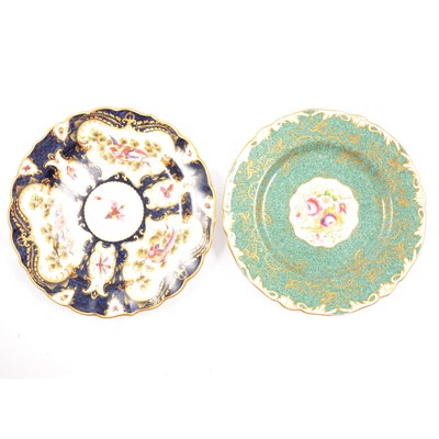 Lot 56 - Two Royal Worcester cabinet plates