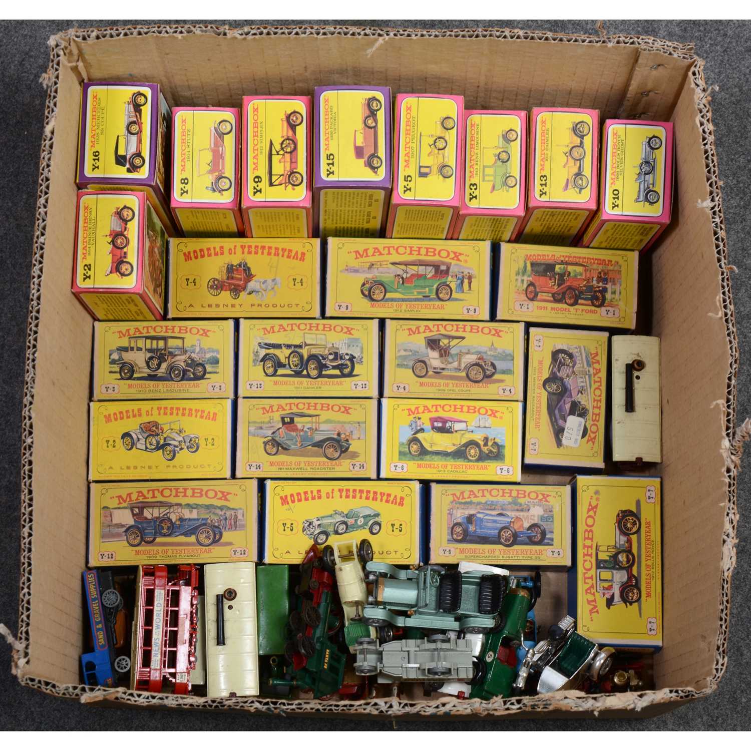 Lot 382 - Matchbox Toys Model Of Yesteryear Models,