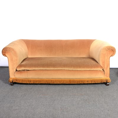 Lot 418 - Edwardian Chesterfield settee