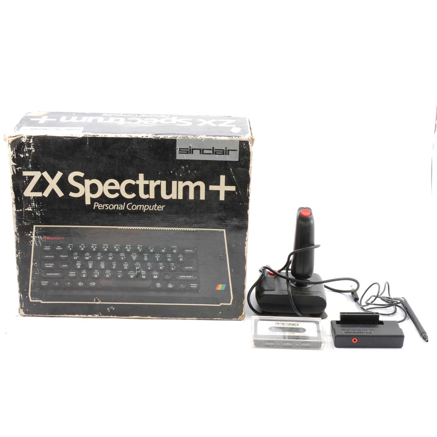 Lot 409 - Sinclair ZX Spectrum+ personal computer, boxed etc