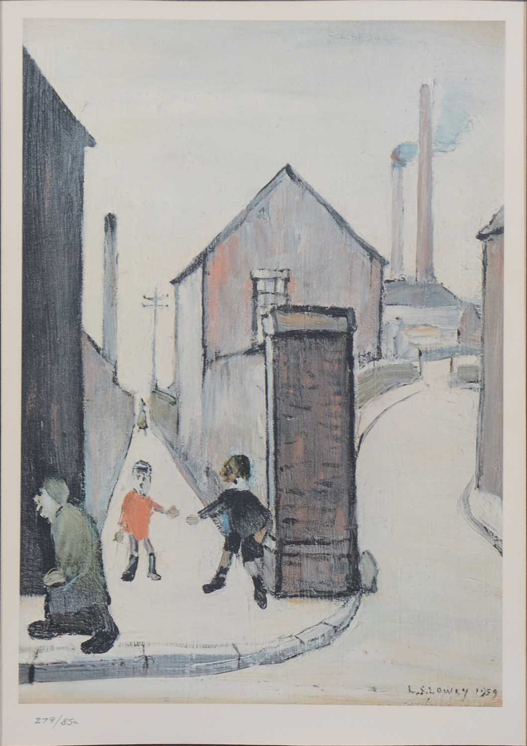 Lot 262 - After Laurence Stephen Lowry, Viaduct Street Passage