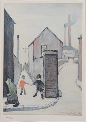 Lot 262 - After Laurence Stephen Lowry, Viaduct Street Passage