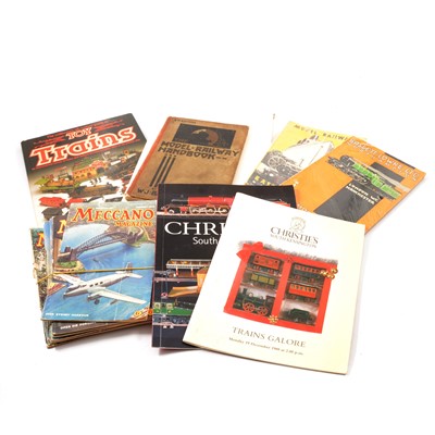 Lot 217 - Bassett-Lowke and model train publications.