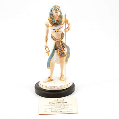 Lot 17 - Wedgwood 'Tutankhamun The Boy King' figurine.