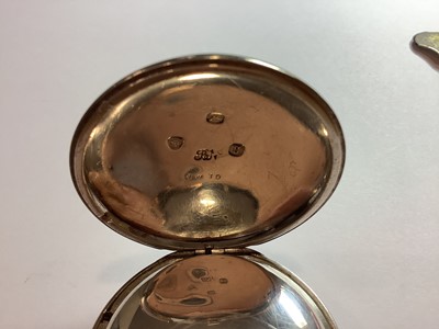 Lot 365 - Josiah Bartholomew London - a silver open face pocket watch