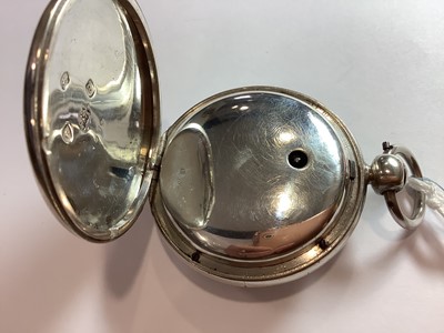 Lot 365 - Josiah Bartholomew London - a silver open face pocket watch
