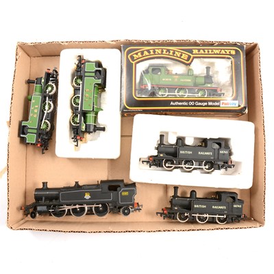 Lot 218 - Six Mainline and Airfix OO gauge model railway locomotives