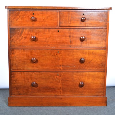 Lot 356 - Victorian mahogany chest of drawers