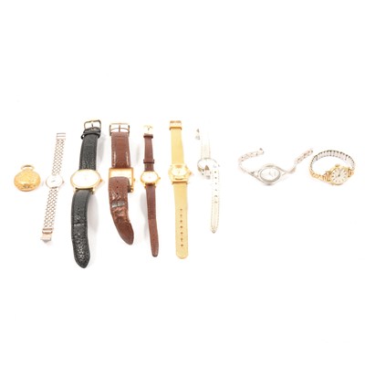 Lot 351 - A collection of modern wristwatches.