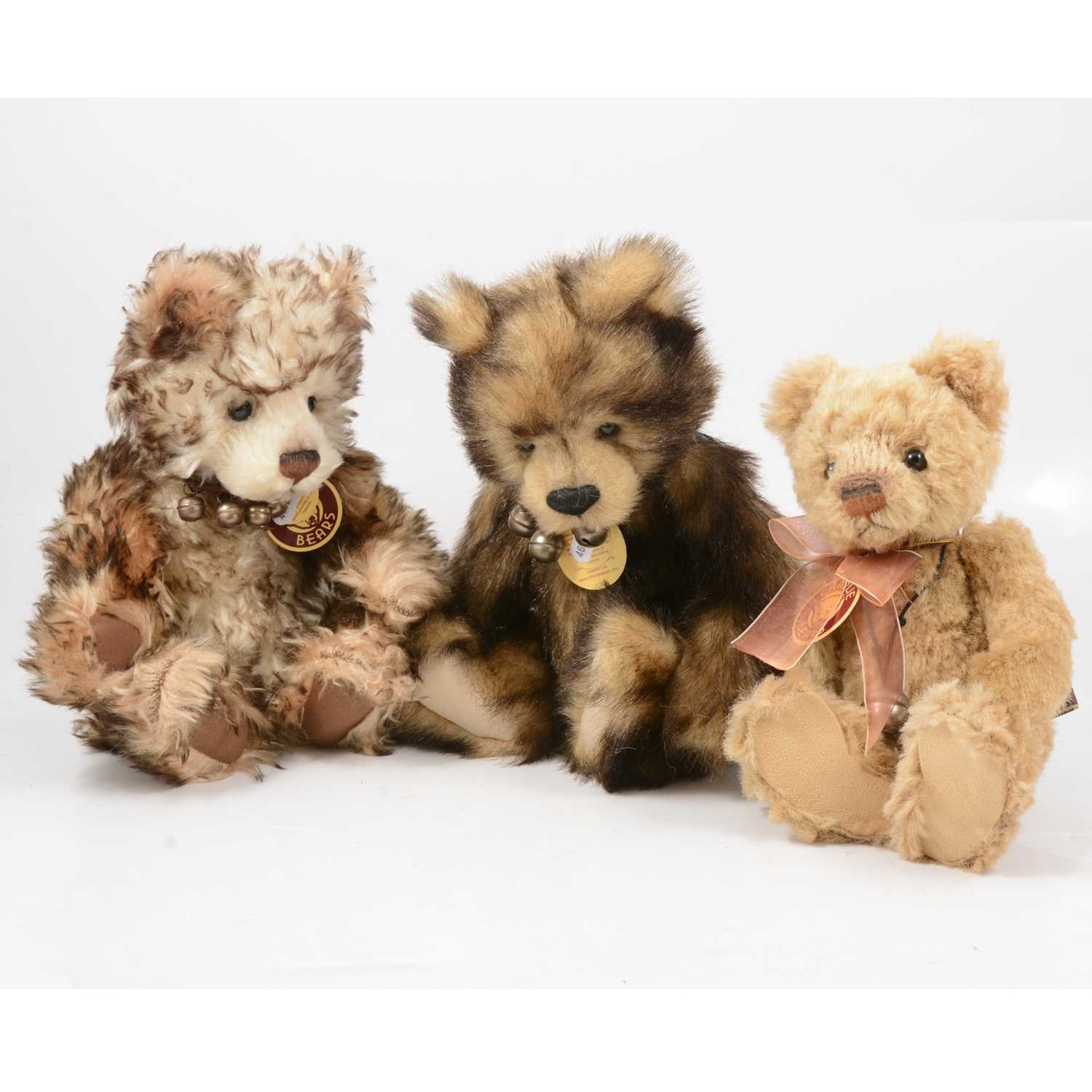 Lot 352 - Three Charlie Bears designed by Isabelle Lee