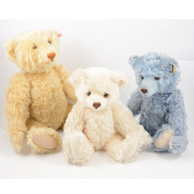 Lot 338 - Three large Stieff Germany teddy bears.