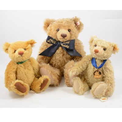 Lot 355 - Stieff Germany teddy bears, three including Teddybar 30 etc