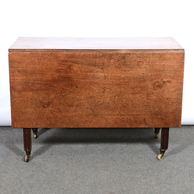 Lot 403 - George III mahogany dining table