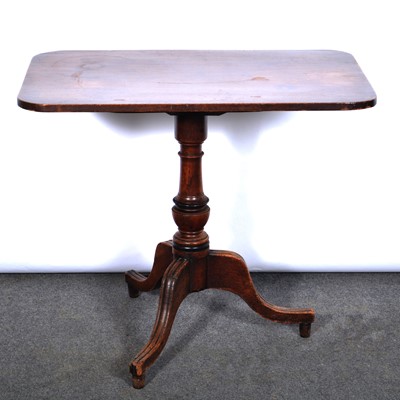 Lot 344 - Early Victorian mahogany pedestal table