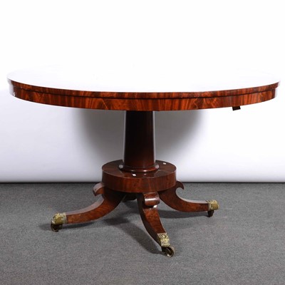 Lot 226 - Regency mahogany dining table