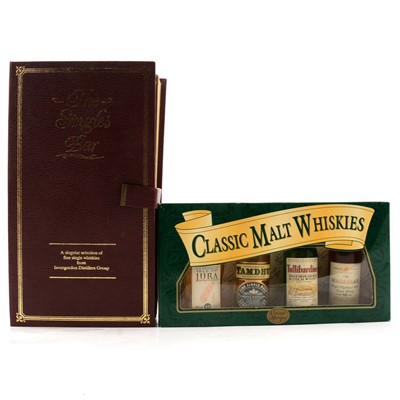 Lot 361 - Two miniature Whisky presentation gift sets