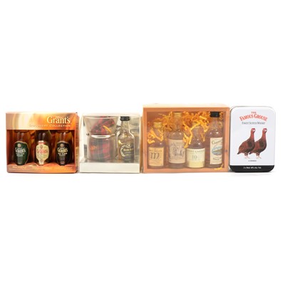 Lot 363 - Assorted whisky miniature gift sets