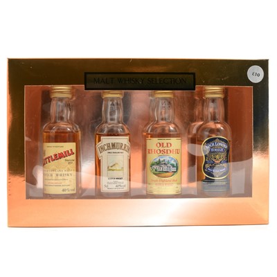 Lot 363 - Assorted whisky miniature gift sets